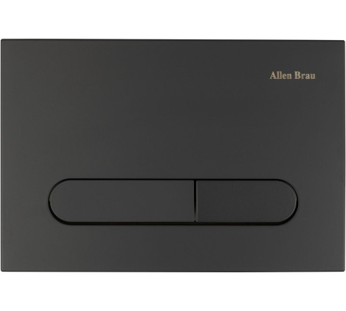 Клавиша смыва Allen Brau Project Color 23.1x15.7 см черный матовый 9.2PR01.31