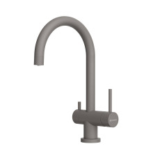 Смеситель для кухни Omoikiri Yamada-P-GR с подключением фильтра Leningrad Grey 4974261