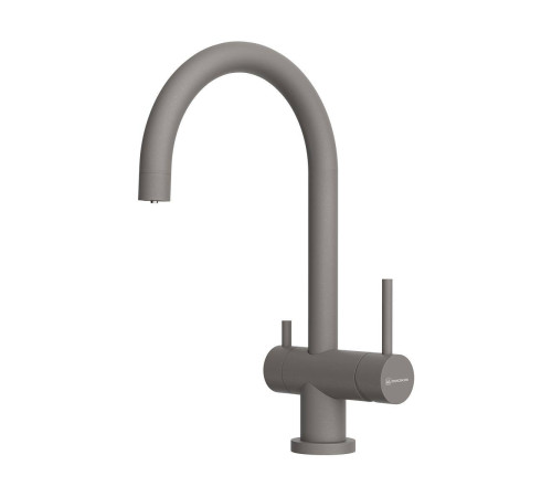 Смеситель для кухни Omoikiri Yamada-P-GR с подключением фильтра Leningrad Grey 4974261