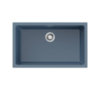 Кухонная мойка Omoikiri Okinoshima 76-U/I-SB Natceramic 76x46 см smoky blue 4997148