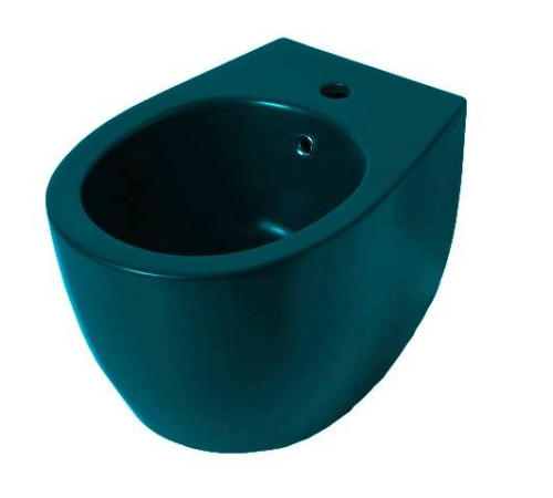 Биде подвесное Allen Brau Fantasy 36.3x51x28.5 см петроль 4.11006.PT