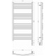 Полотенцесушитель электрический Сунержа Аркус 3.0 530x1120 мм правое белый 12-5705-1050
