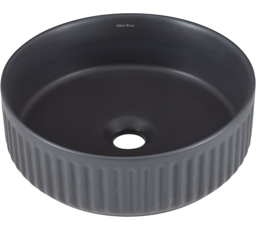 Раковина-чаша Allen Brau Fantasy 36х36х12 см антрацит 4.11032.AN