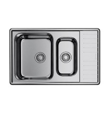 Кухонная мойка OMOIKIRI Sagami 79-2-IN нержавеющая сталь 79x50 см 4993733