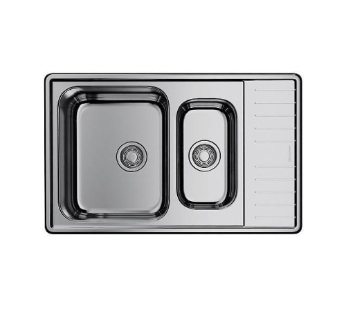 Кухонная мойка OMOIKIRI Sagami 79-2-IN нержавеющая сталь 79x50 см 4993733