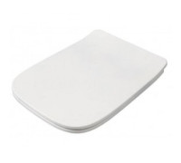 Сиденье для унитаза с крышкой Artceram A16 микролифт белый матовый/хром ASA001 05 71