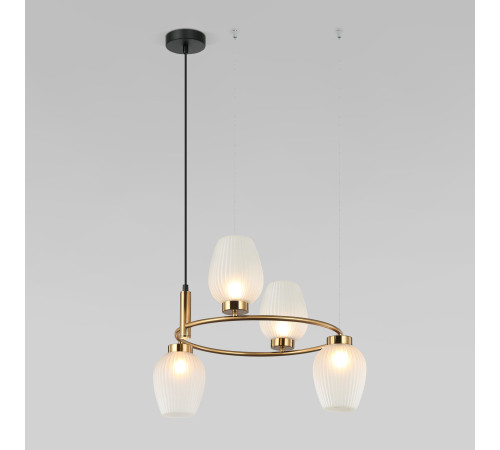 Подвесной светильник 30183/4 латунь