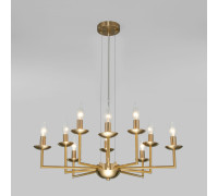 Классическая подвесная люстра 60150/10 латунь