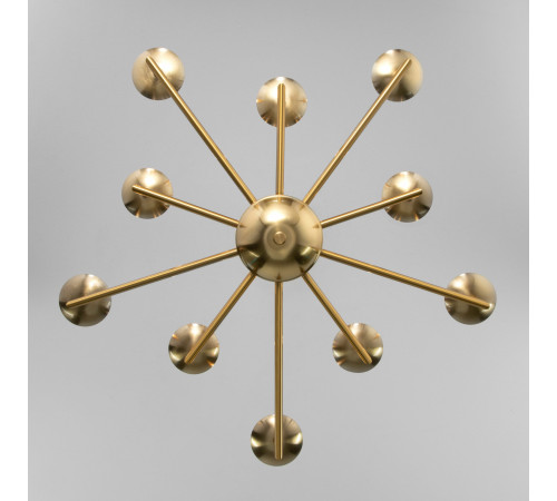 Классическая подвесная люстра 60150/10 латунь