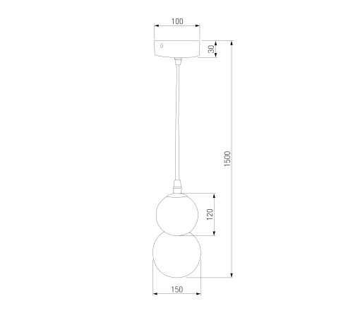 Подвесной светильник 50251/1 LED