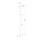Подвесной светодиодный светильник Flinn 4W 4000К черный 50263 LED