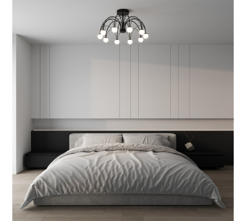 Потолочный светодиодный светильник Ragno 90035/10LED черный