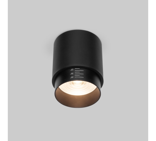 Потолочный светодиодный светильник Cors 25032/LED 10W 4200K чёрный
