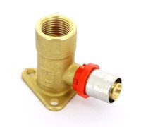 Водорозетка пресс-В Tiemme 16 x 1/2 h=53 мм 1650004