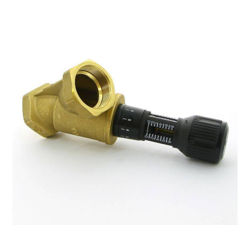 Клапан балансировочный ручной Cimberio CIM 747OT 2 ВВ с 2 ниппелями CIM 747OT N 2