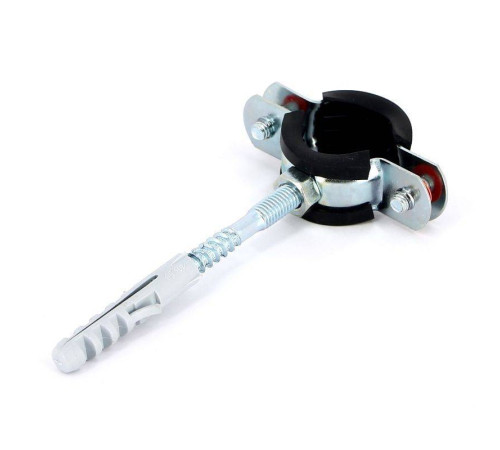 Хомут с резиновым уплотнителем, шпилькой и дюбелем Uni-Fitt 3/4 дюйма (25-29 мм) 850U3800