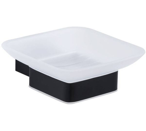 Мыльница для ванной Allen Brau Infinity белый/черный 6.21004-31