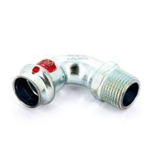 Угольник переходной 90° Viega Prestabo 18x1/2 пресс-НР 558420