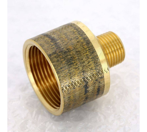 Переходник круглый Viega 1/2 x 1 1/4 дюйма НВ бронза 650889