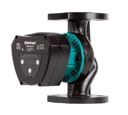 Насос циркуляционный энергосберегающий Shinhoo MEGA 25-8 с гайками 71121001