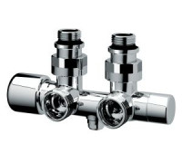 Узел нижнего подключения угловой FAR 3/4 EU - 1/2 HP серебристый FL 0263 3412