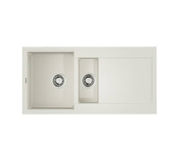 Кухонная мойка OMOIKIRI Sakaime 100-2-WH Tetogranit 100x50 см белый 4993895