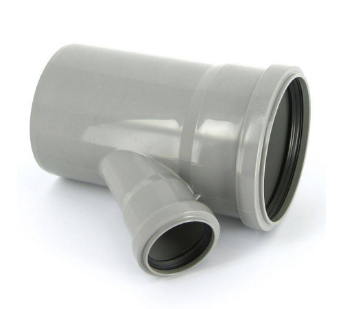 Тройник канализационный Ostendorf HT 110x50 мм 45° 115220
