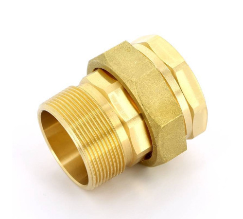 Разъемное соединение Viega 3340 бронза НВ 2 дюйма с плоским уплотнением 271329