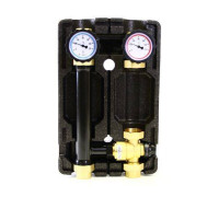 Насосно-смесительная группа Uni-Fitt DN25 с термосмесителем без насоса 491B2500