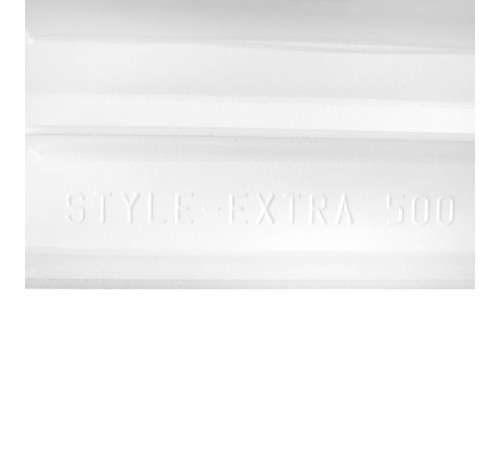 Радиатор биметаллический Global STYLE EXTRA 500 14 секций боковое подключение RAL 9010 STE05001014