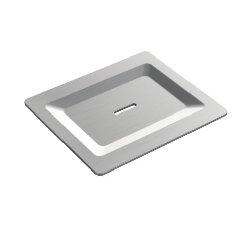 Мыльница для полки Boheme Space 16 x 10 см матовый никель 10966-NB-SOAP