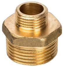Ниппель переходной STOUT 1x1/2 НН латунный SFT-0003-000112