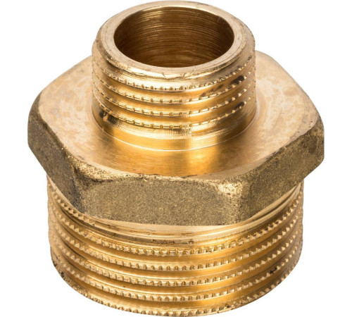 Ниппель переходной STOUT 1x1/2 НН латунный SFT-0003-000112