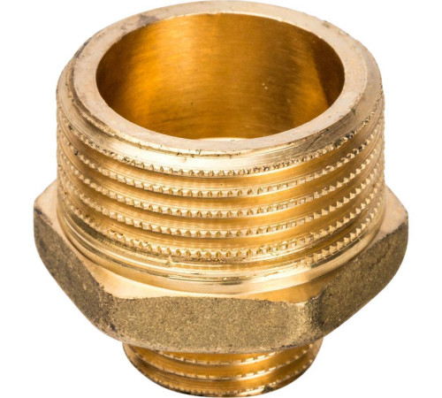 Ниппель переходной STOUT 1x1/2 НН латунный SFT-0003-000112