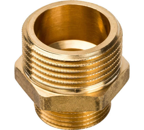 Ниппель переходной STOUT 1x3/4 НН латунный SFT-0003-000134