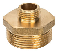 Ниппель переходной STOUT 1 1/4х1/2 НР-НР латунный SFT-0003-011412