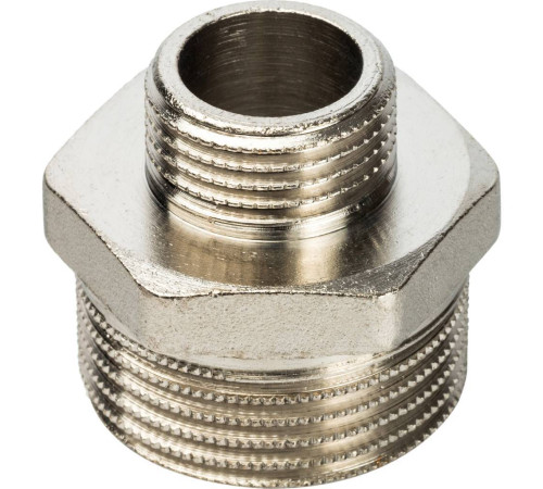 Ниппель переходной STOUT 1x1/2 НН никелированный SFT-0004-000112