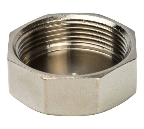 Заглушка STOUT никелированная ВР 1 1/2 SFT-0027-000112