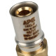 Переходник прессовый STOUT с наружной резьбой 1/2 x 16 SFP-0001-001216