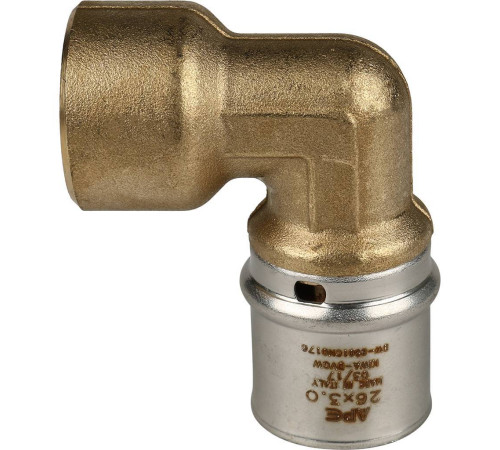 Угольник-переходник STOUT 26x3/4 внутренняя резьба пресс SFP-0010-003426