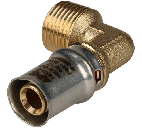 Угольник-переходник STOUT 1/2х16 мм с наружной резьбой пресс SFP-0011-001216