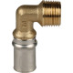 Угольник-переходник STOUT 1/2х16 мм с наружной резьбой пресс SFP-0011-001216