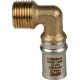 Угольник-переходник STOUT 1/2х16 мм с наружной резьбой пресс SFP-0011-001216