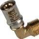 Угольник-переходник STOUT 1/2х16 мм с наружной резьбой пресс SFP-0011-001216