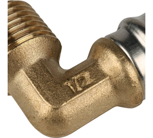 Угольник-переходник STOUT 1/2х16 мм с наружной резьбой пресс SFP-0011-001216