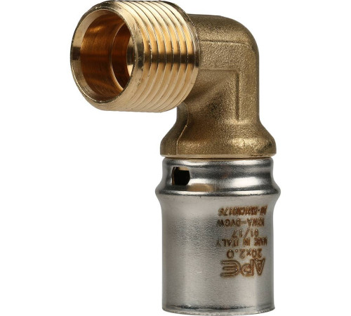 Угольник-переходник STOUT 1/2х20 мм с наружной резьбой пресс SFP-0011-001220
