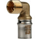 Угольник-переходник STOUT 1/2х20 мм с наружной резьбой пресс SFP-0011-001220