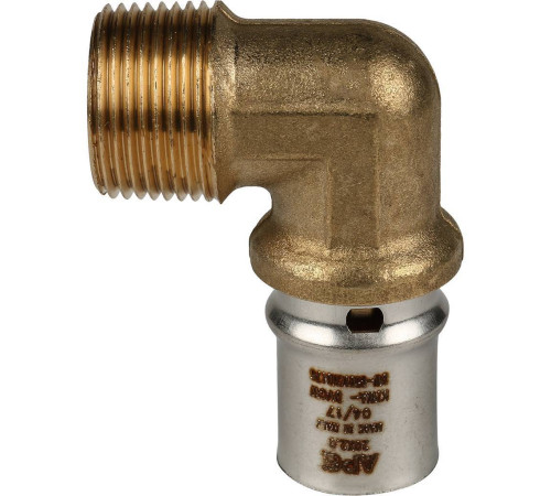 Угольник-переходник STOUT 3/4х20 мм с наружной резьбой пресс SFP-0011-003420