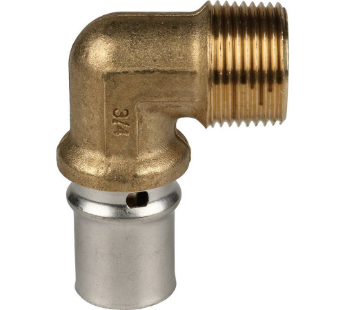 Угольник-переходник STOUT 3/4х20 мм с наружной резьбой пресс SFP-0011-003420