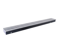 Конвектор внутрипольный STOUT SCN 80х190х1600 мм с роликовой решеткой SCN-1100-0819160